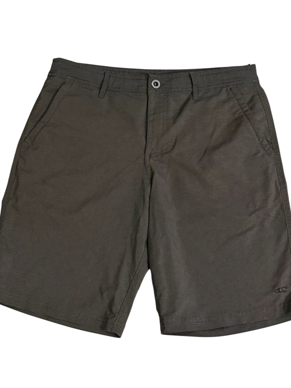 O’Neill Charcoal Gray Performance Shorts Casual Golf Size 34